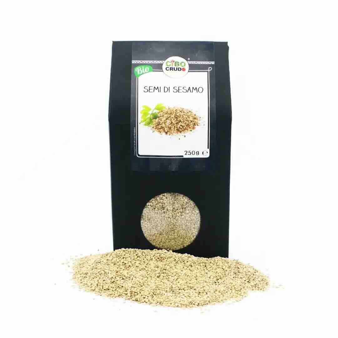 Semi Di Sesamo Bio e Crudi - 250 gr